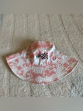 Vans Pink White Tie Dye Bucket Hat